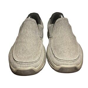 SKECHERS Cohagen Black Casual Loafers Relaxed Fit Men’s Shoe Size 11, 16941S